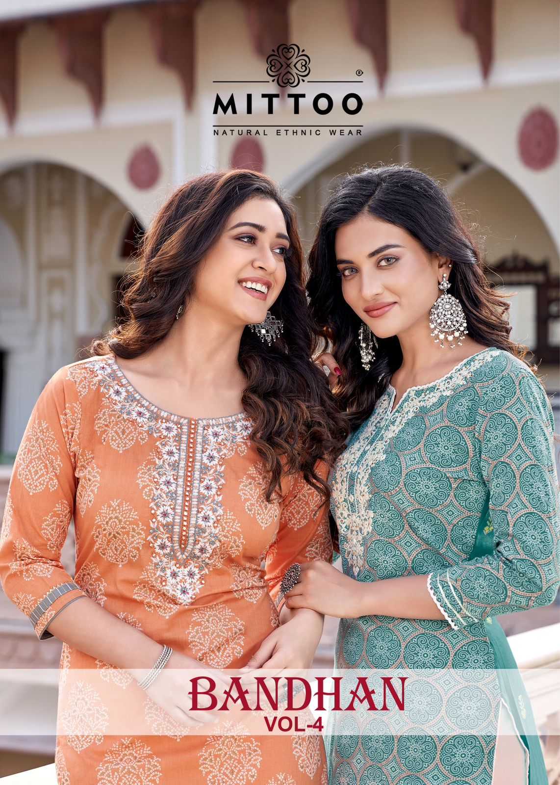 mitto bandhan vol 4 readymade adorable handwork kurti catalog