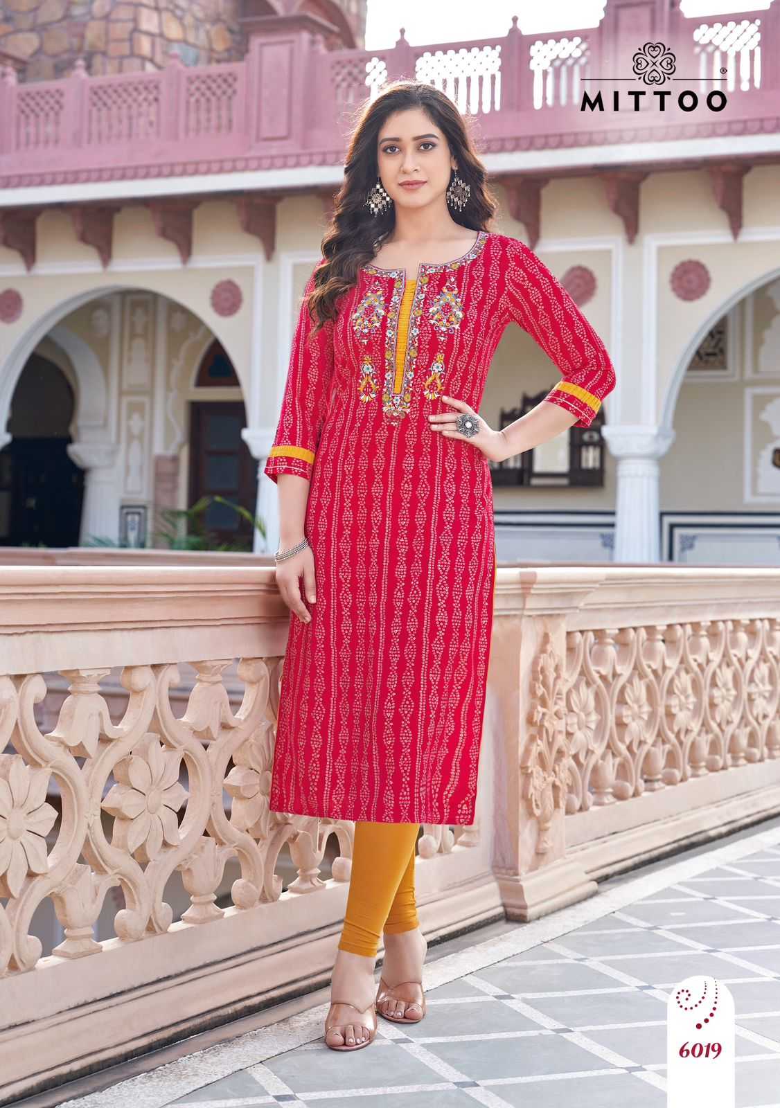 mitto bandhan vol 4 readymade adorable handwork kurti catalog