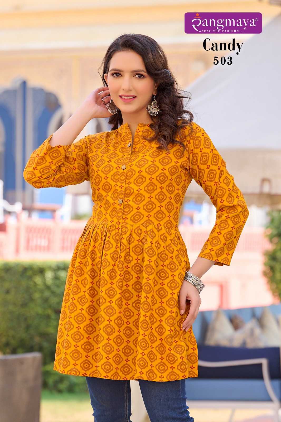 rangmaya candy vol 5 beautiful readymade girls short top catalog