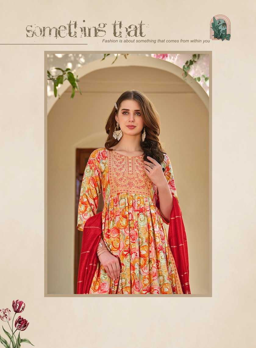 resham vol 2 by radhika lifestyle readymade beautiful colors nayra cut 3pcs set