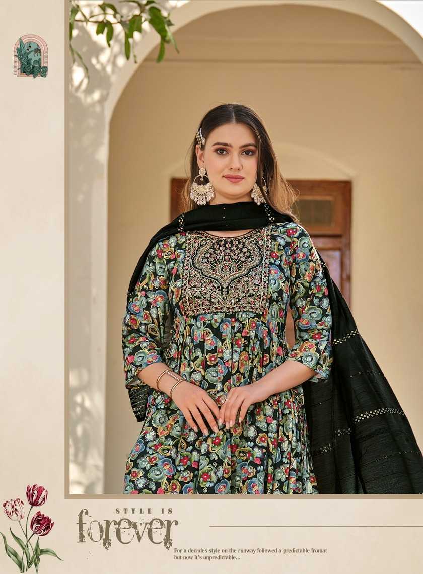 resham vol 2 by radhika lifestyle readymade beautiful colors nayra cut 3pcs set