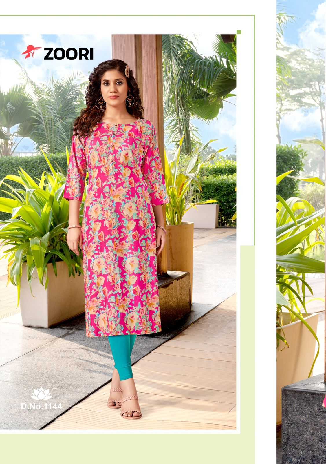 zoori akshara vol 24 fullstitched simple ladies kurti catalog