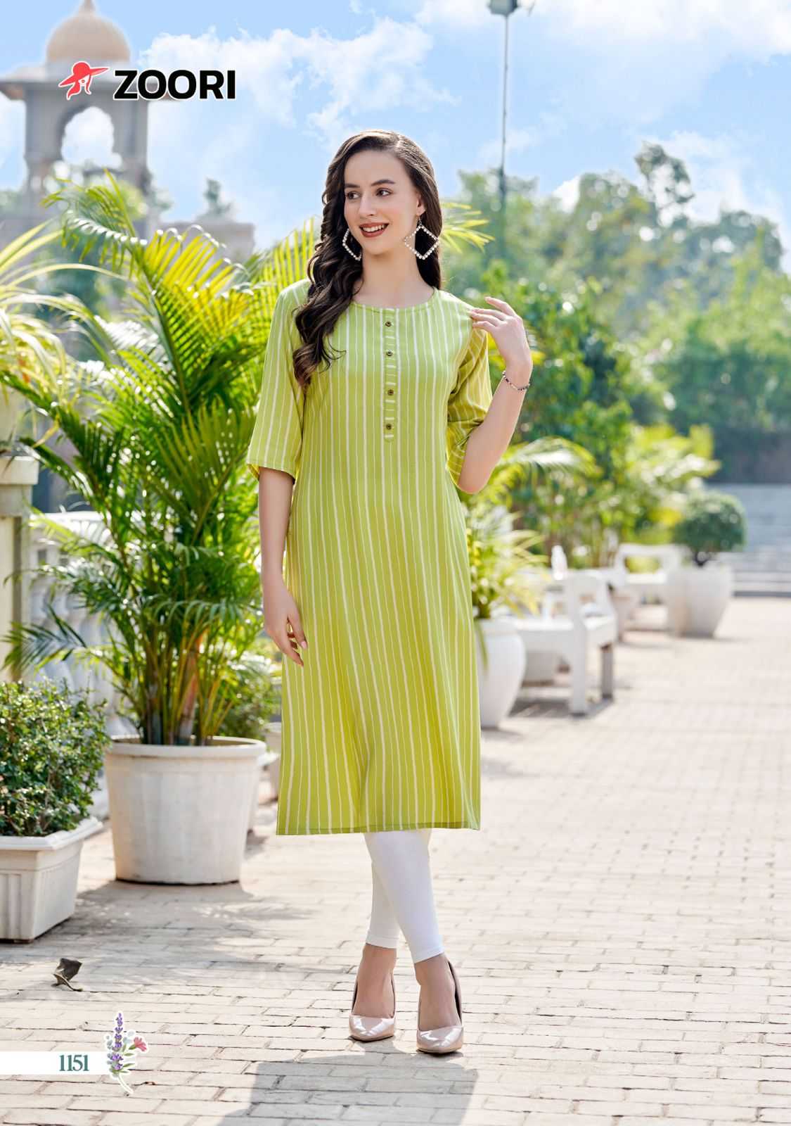 zoori akshara vol 25 readymade simple ladies kurti catalog