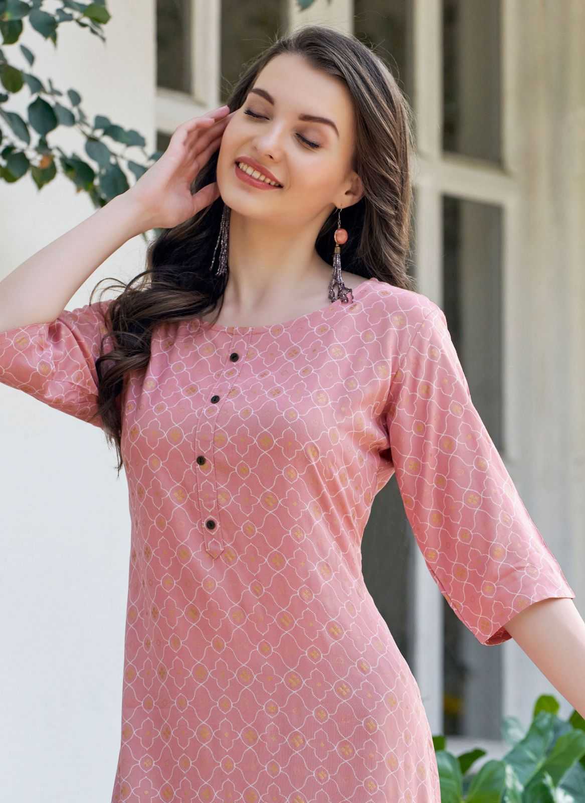 zoori akshara vol 25 readymade simple ladies kurti catalog