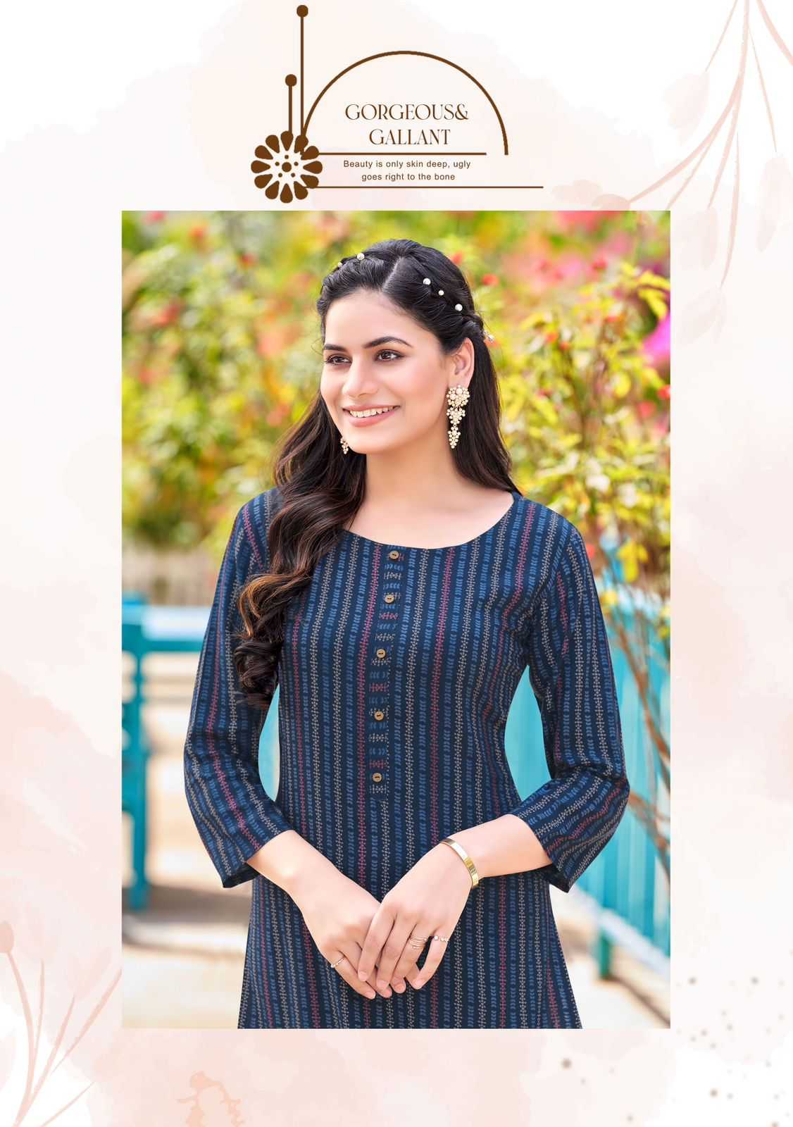 zoori akshara vol 26 stitched fancy rayon straight kurti catalog