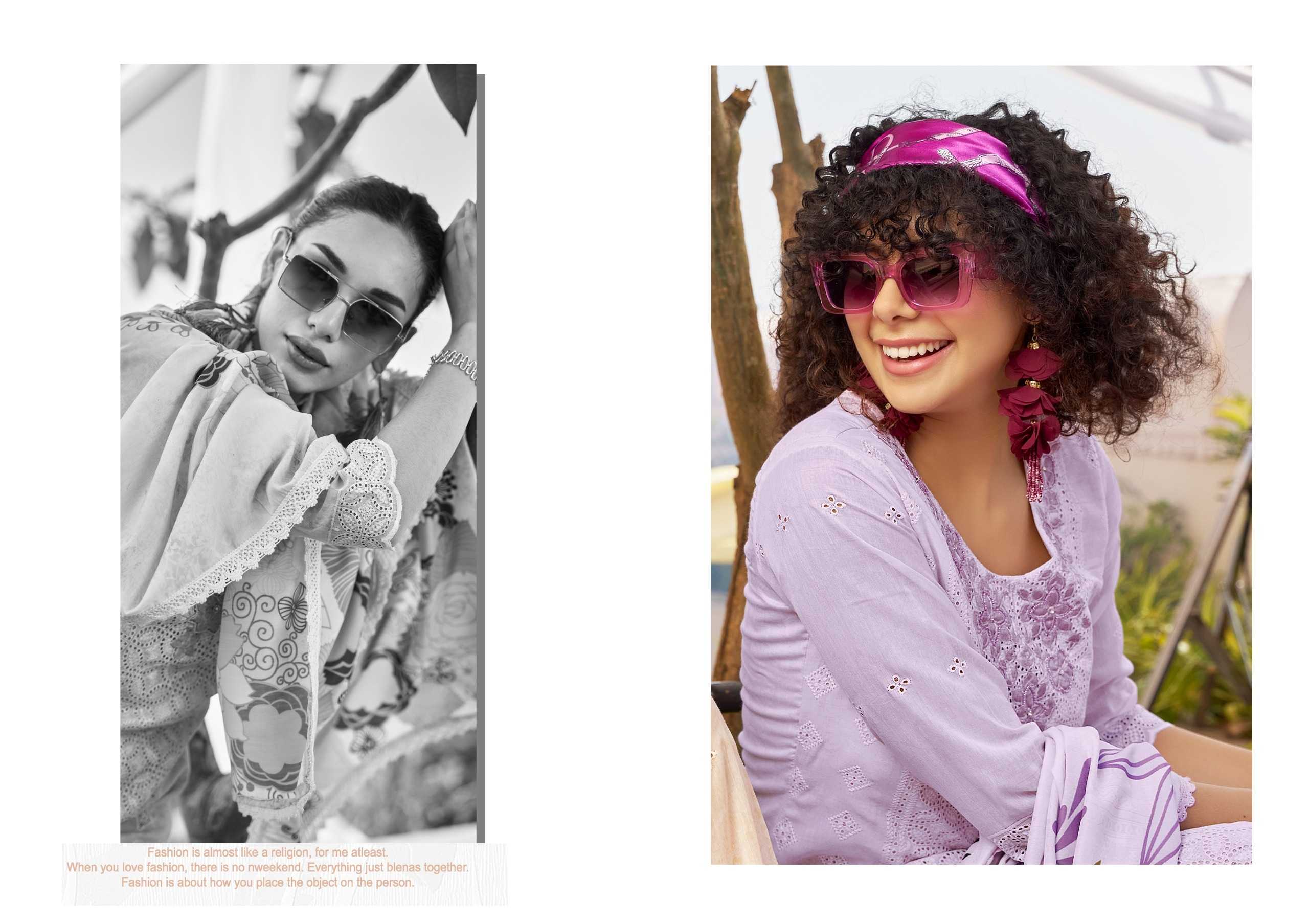 isavasyam chikan applique readymade designer digital print with chikan work 3pcs set in plus size