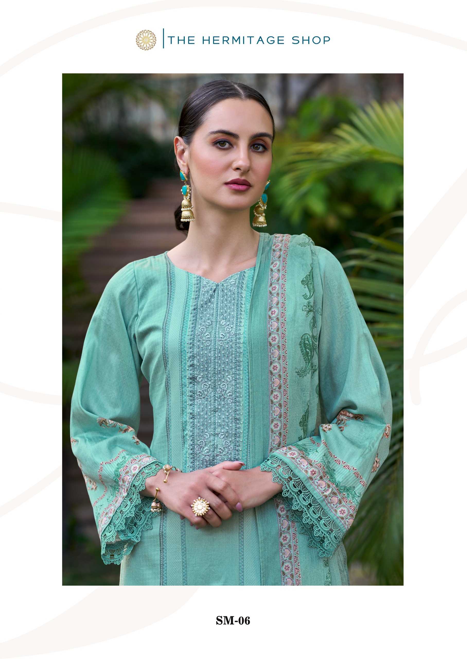 hermitage presents shamiana exclusive pakistani swiss lawn salwar kameez