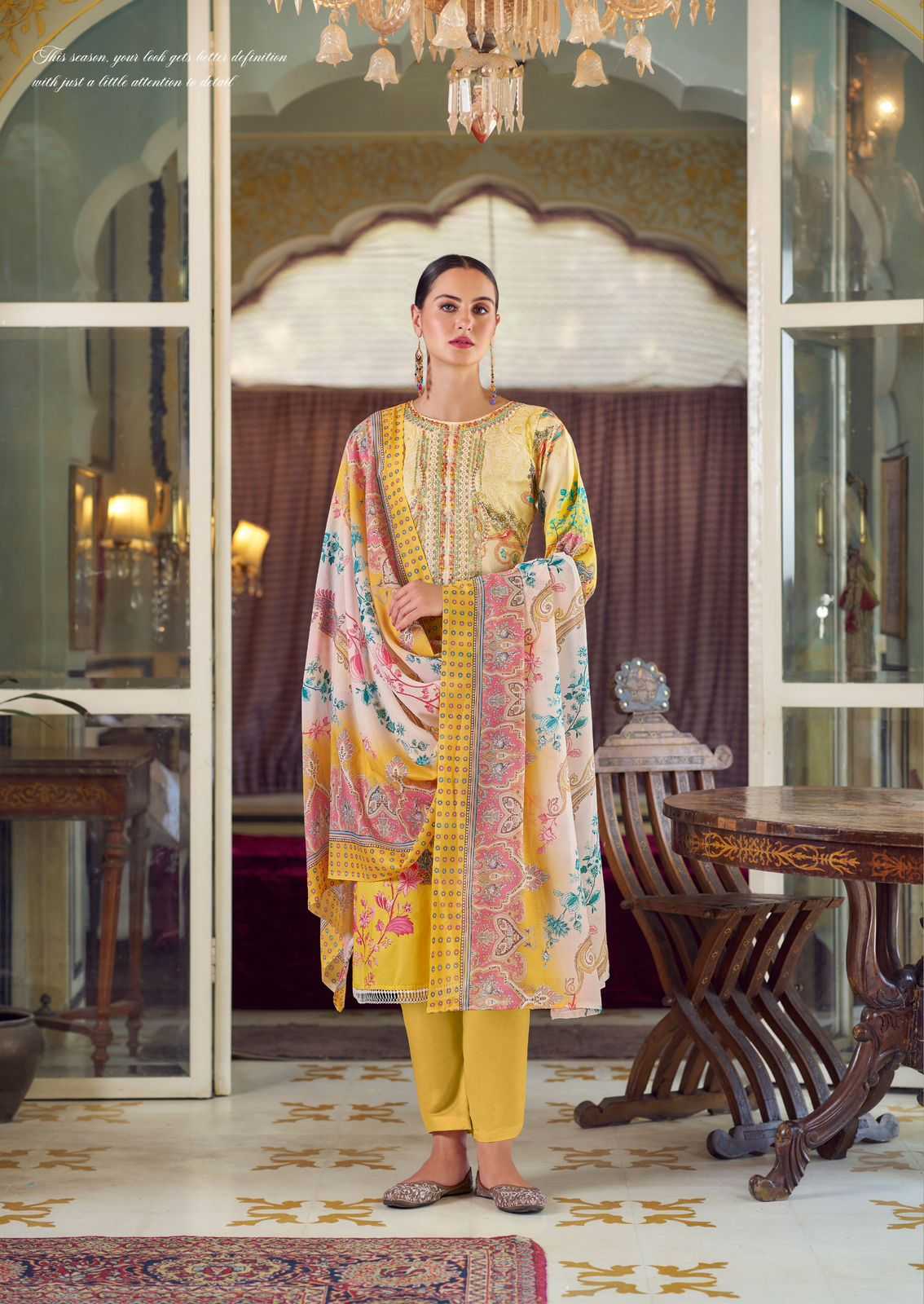 the hermitage meraki lawn karachi print ladies suits 