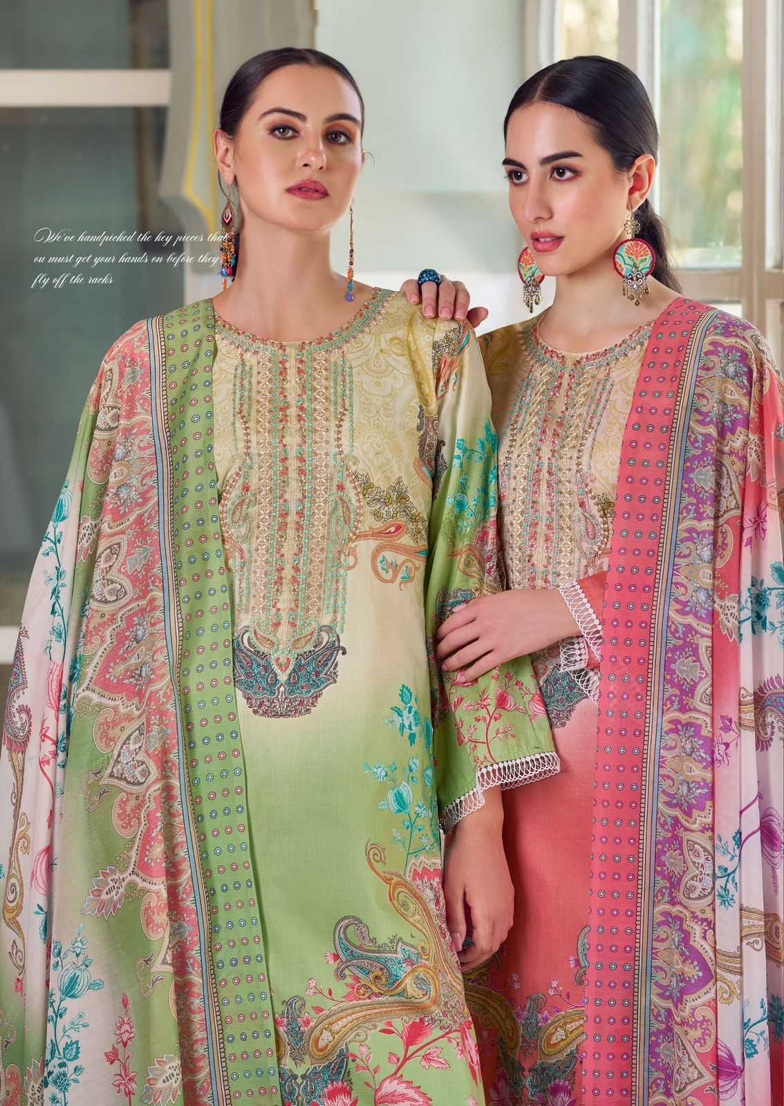 the hermitage meraki lawn karachi print ladies suits 