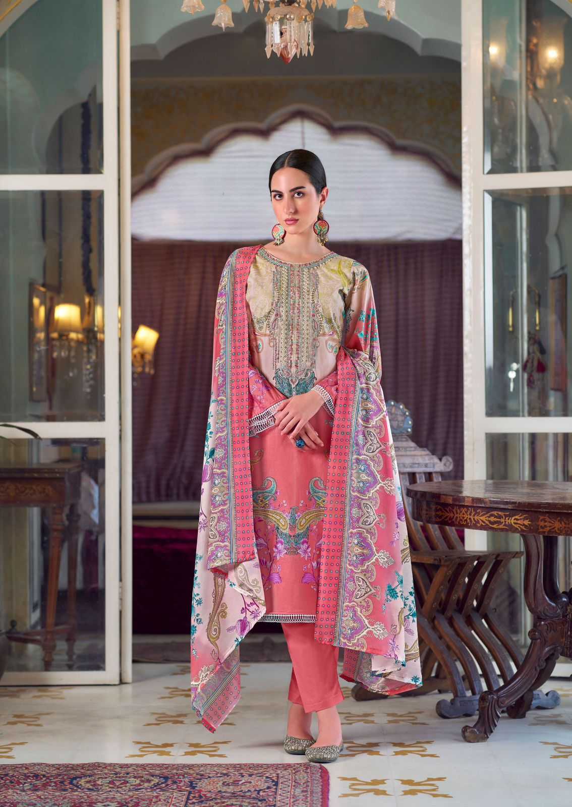 the hermitage meraki lawn karachi print ladies suits 