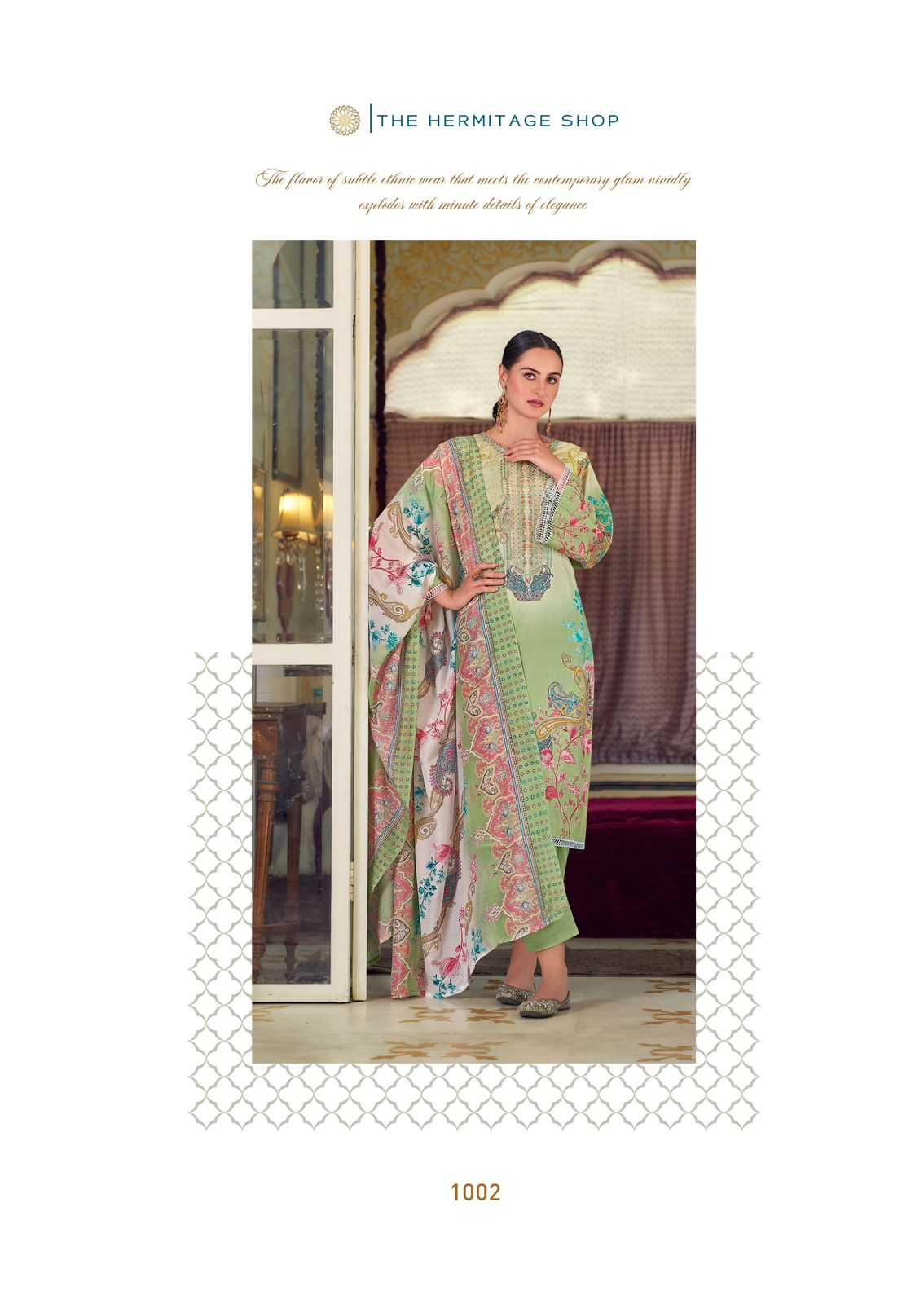 the hermitage meraki lawn karachi print ladies suits 