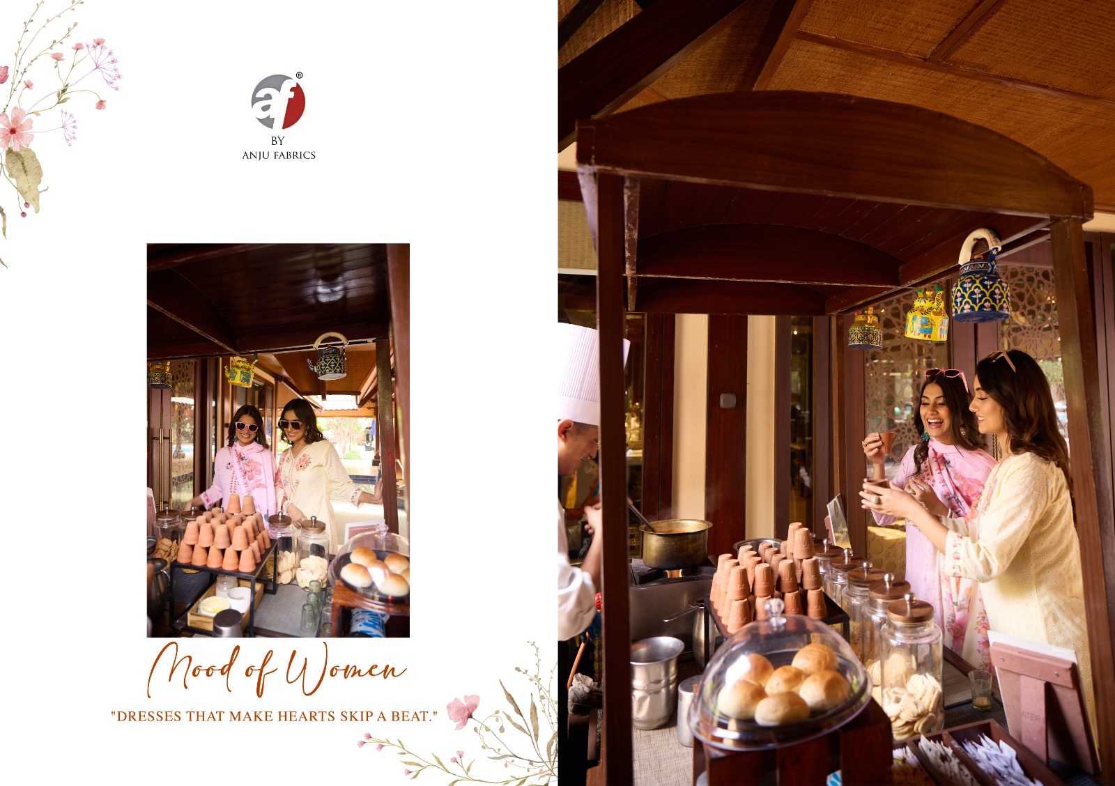 anju fab launch comfort lady vol 2 exclusive party wear cotton schiffli work readymade big size 3pcs dress