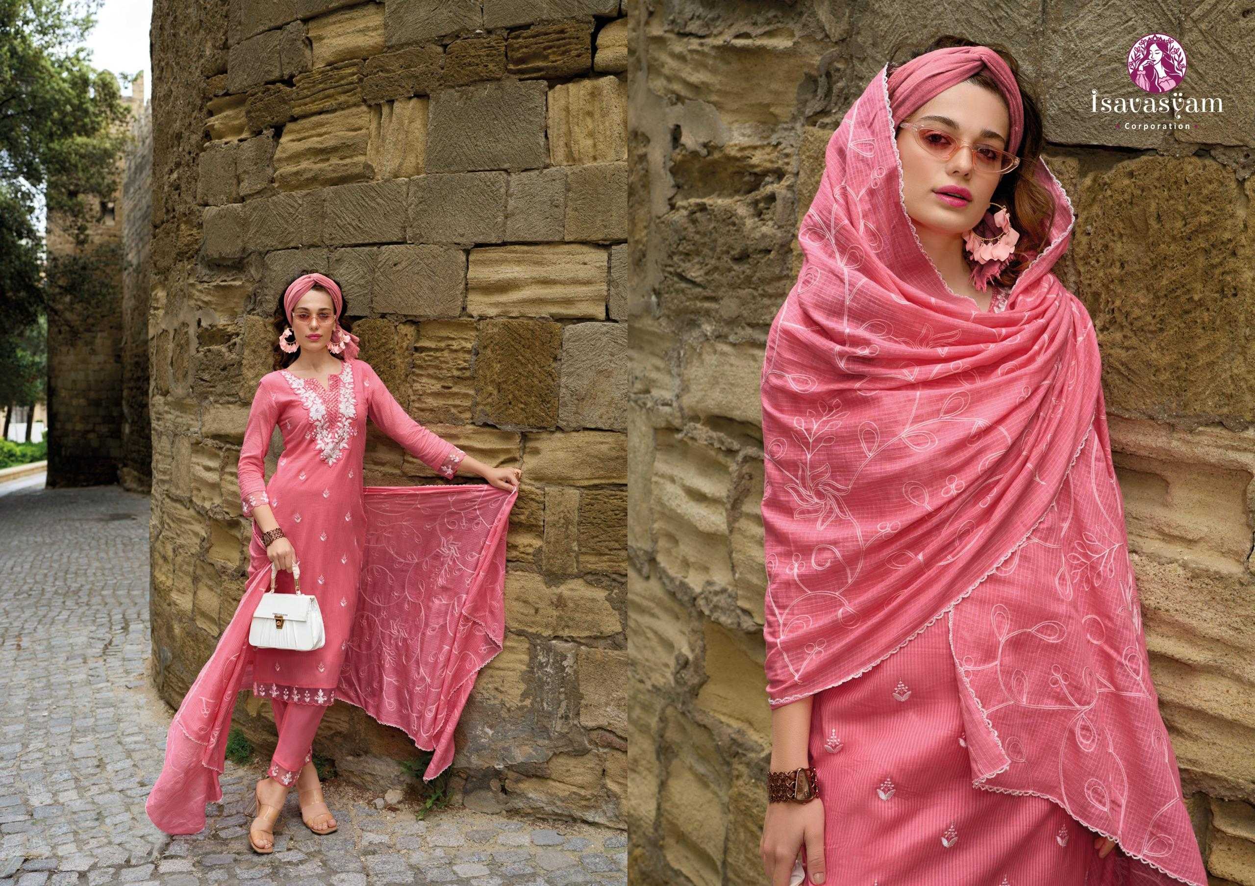 cotton sali vol 2 by isavasyam premium cotton readymade big size lucknowi work salwar suit