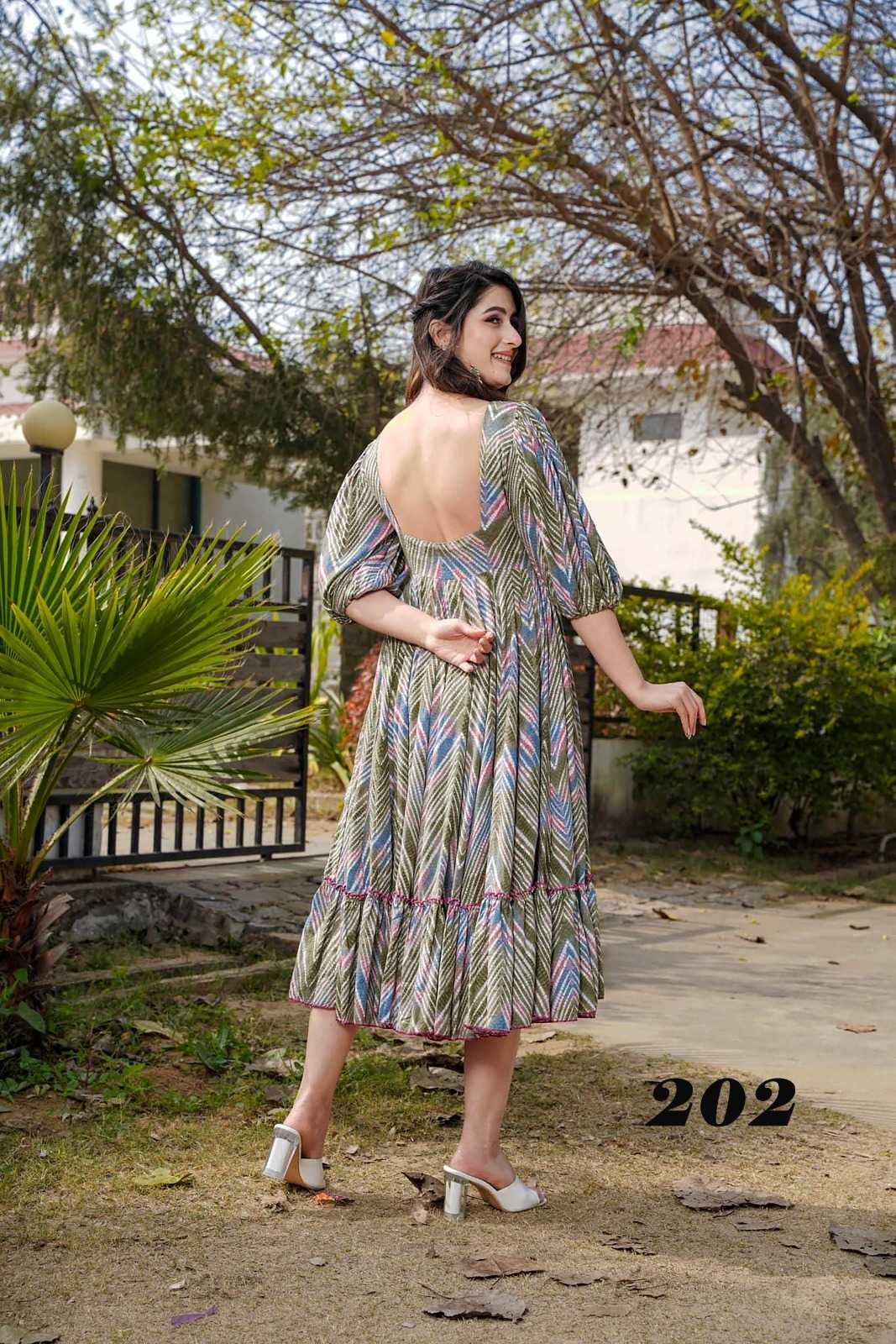 pr clora vol 2 fancy rayon readymade beautiful printed big size flair gown collection 