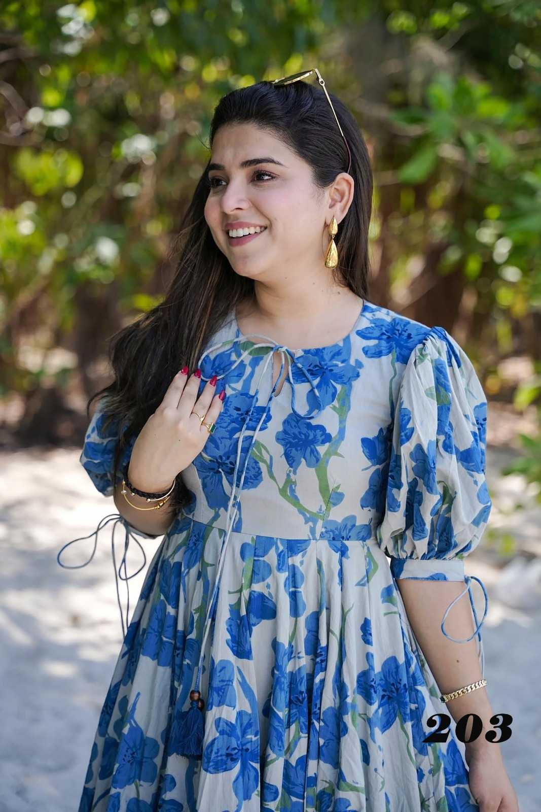 pr clora vol 2 fancy rayon readymade beautiful printed big size flair gown collection 