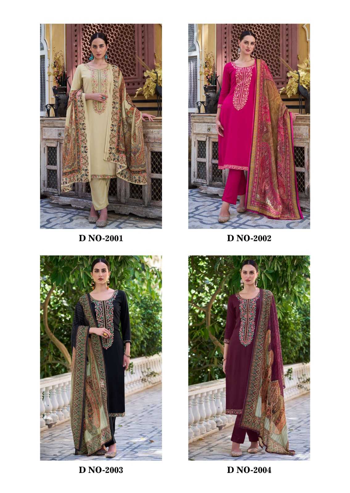 the hermitage begum vol 2 beautiful look rayon viscose designer pakistani salwar suit