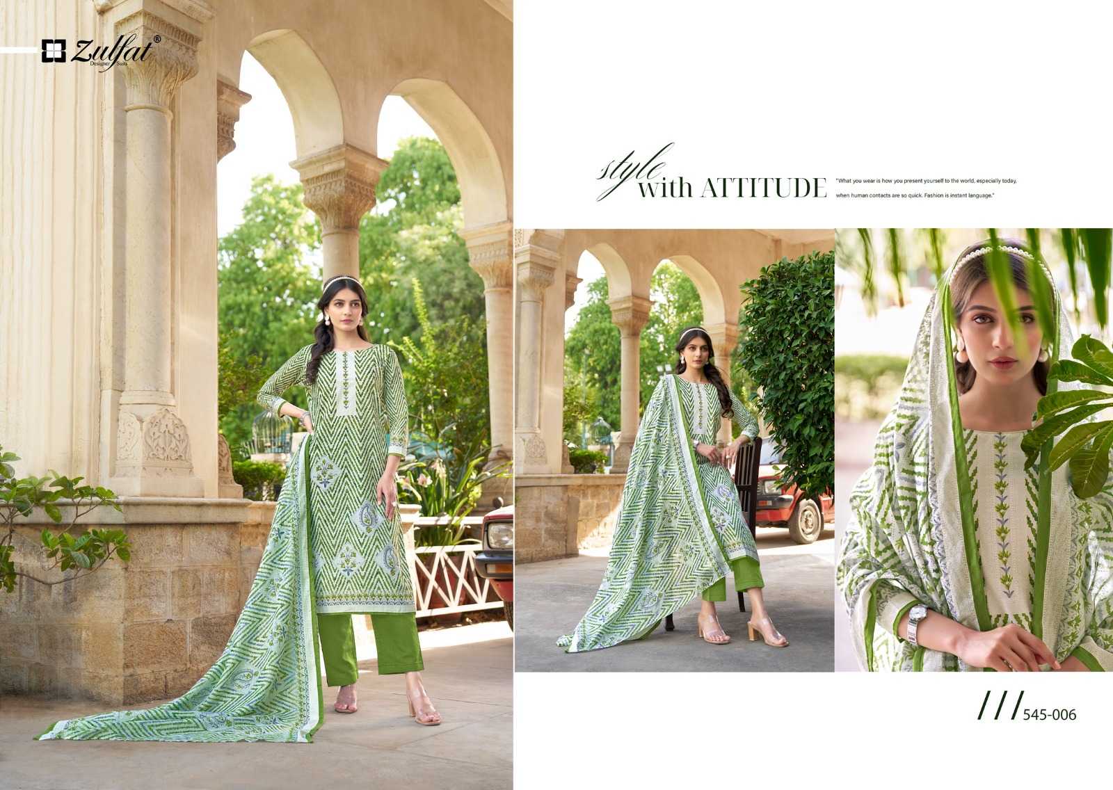 zulfat farhana vol 5 fancy cotton comfortable full stitch big size pakistani salwar suit 