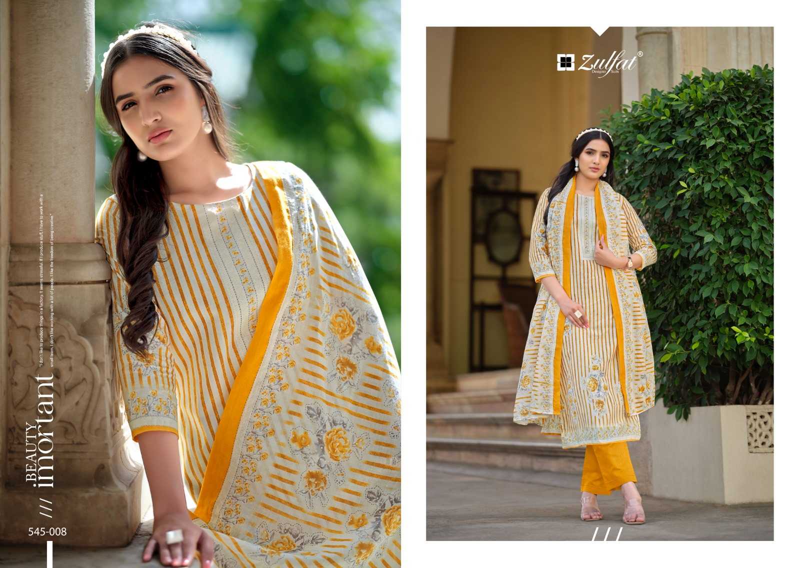 zulfat farhana vol 5 fancy cotton comfortable full stitch big size pakistani salwar suit 