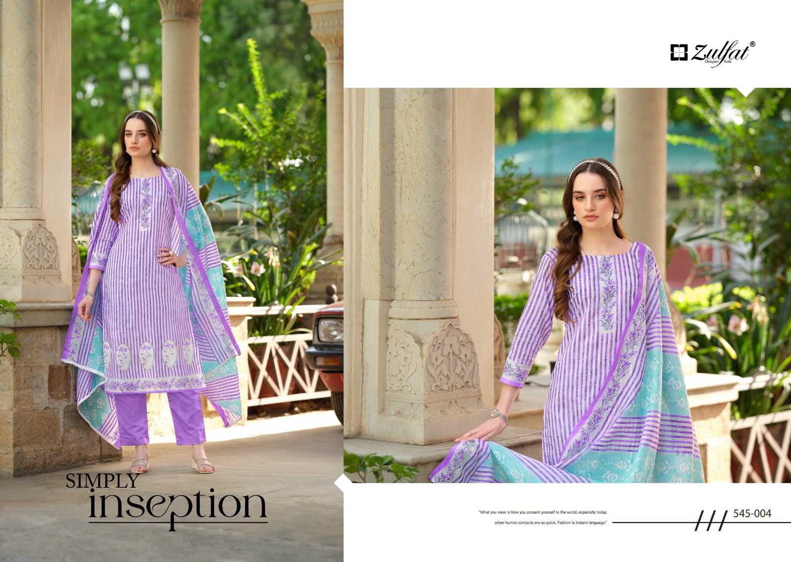 zulfat farhana vol 5 fancy cotton comfortable full stitch big size pakistani salwar suit 