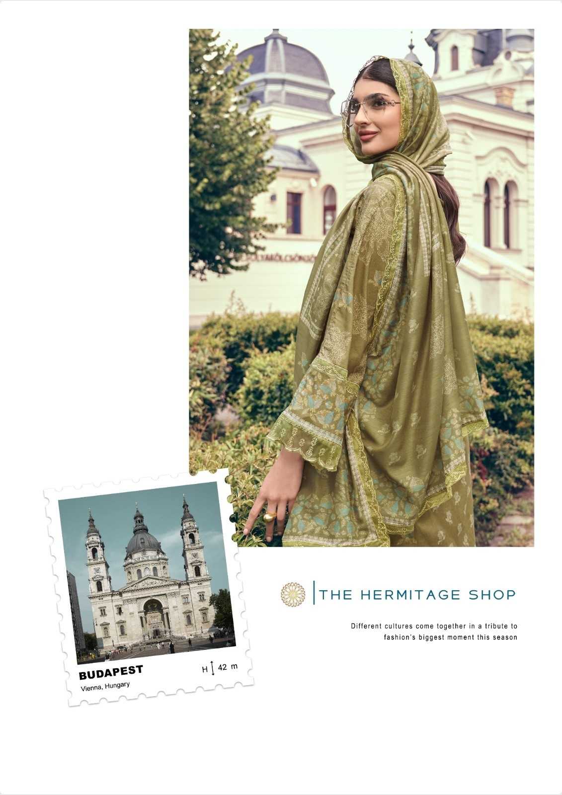 bagh by the hermitage chikankari work cotton printed 3pcs suits