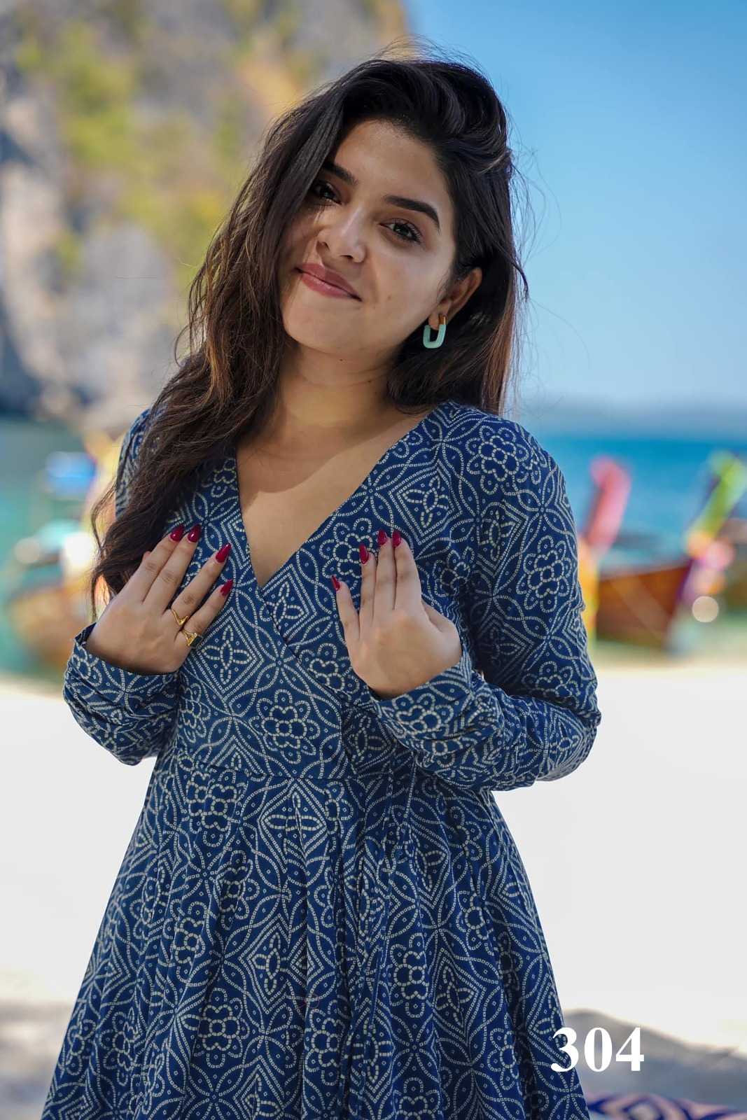 pr clora vol 3 muslin print exclusive readymade big size flair salwar kameez 