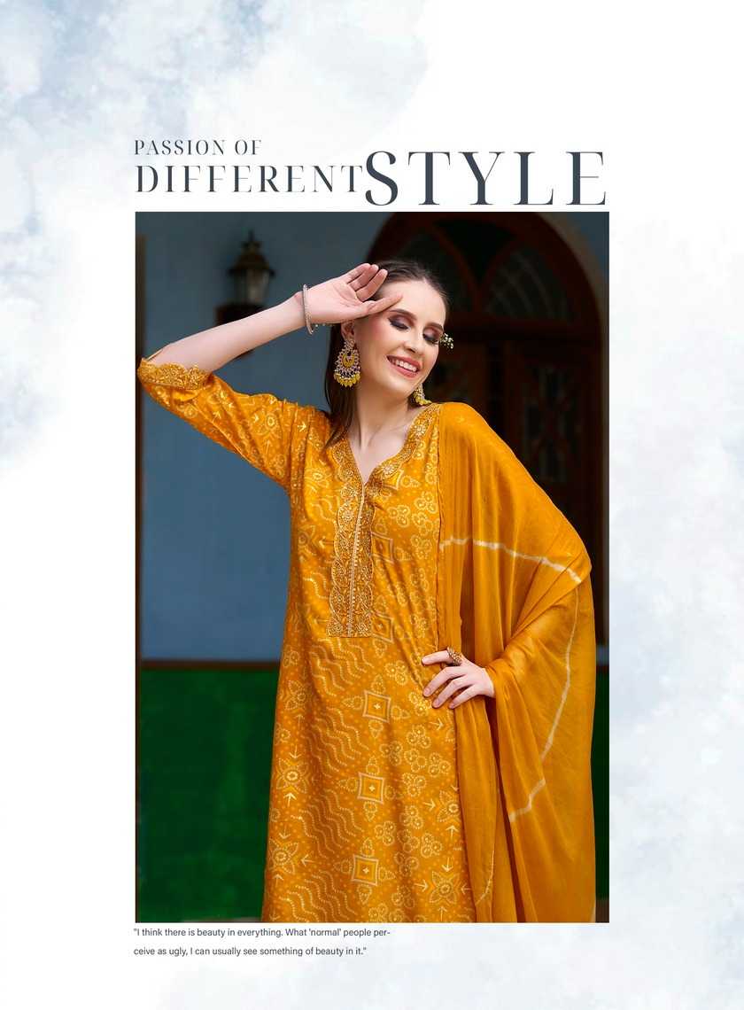 rivazo vol 1 by radhika embroidery work full stitch pretty look big size 3pcs dress