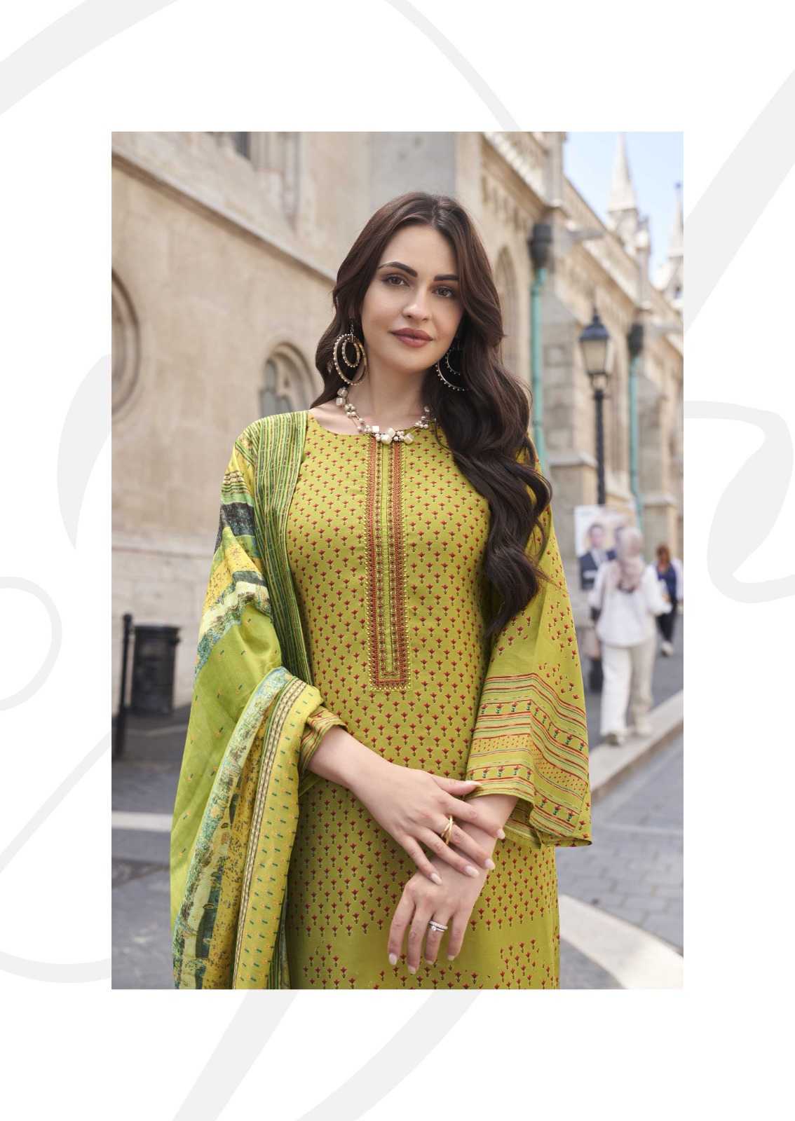 roz meher by the hermitage karachi prints pakistani style 3pcs dress