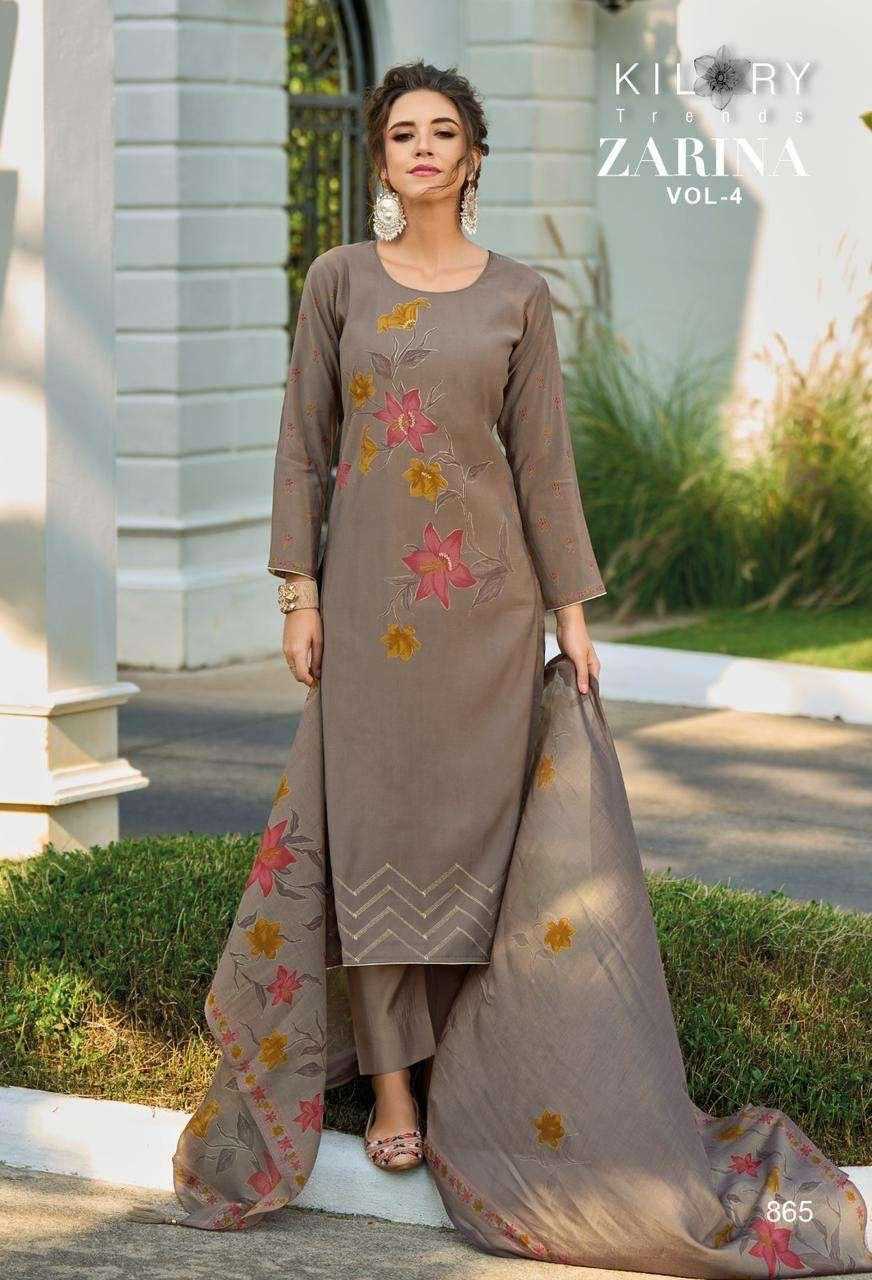 kilory trendz zarina vol 4 viscose muslin pakistani suits online boutique