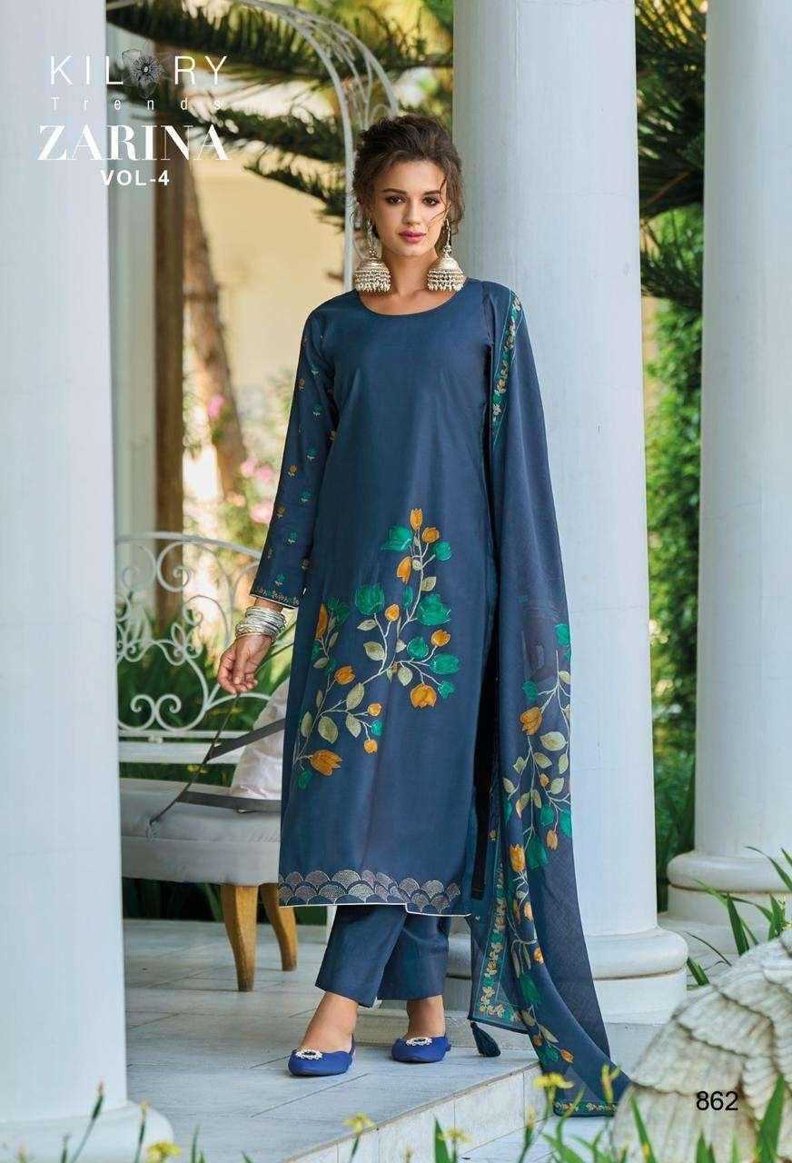 kilory trendz zarina vol 4 viscose muslin pakistani suits online boutique