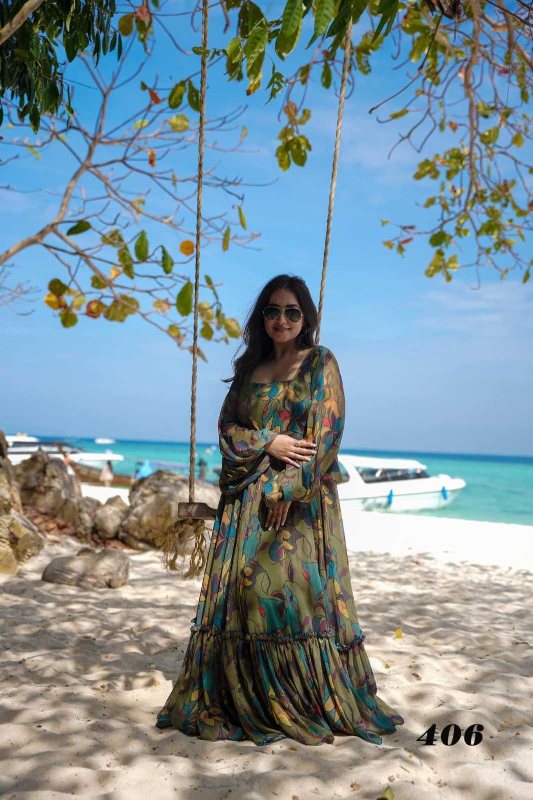 pr clora vol 4 big size readymade function wear gown set collection