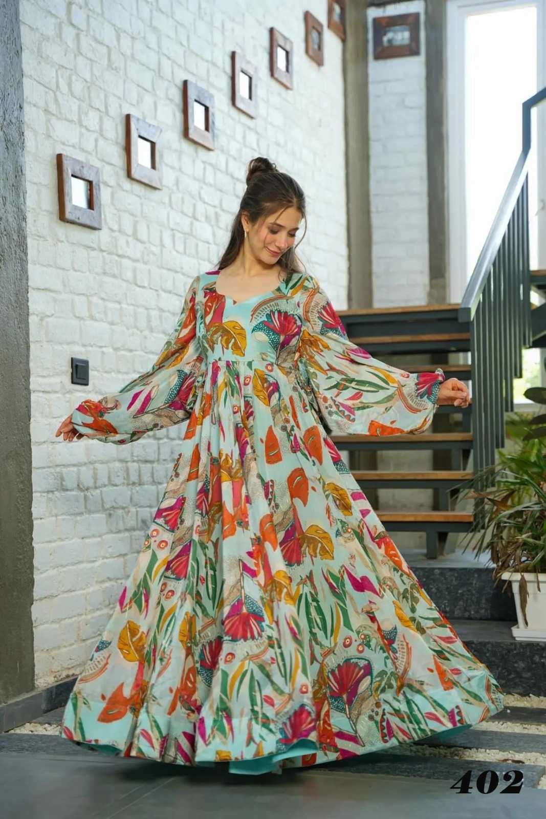 pr clora vol 4 big size readymade function wear gown set collection