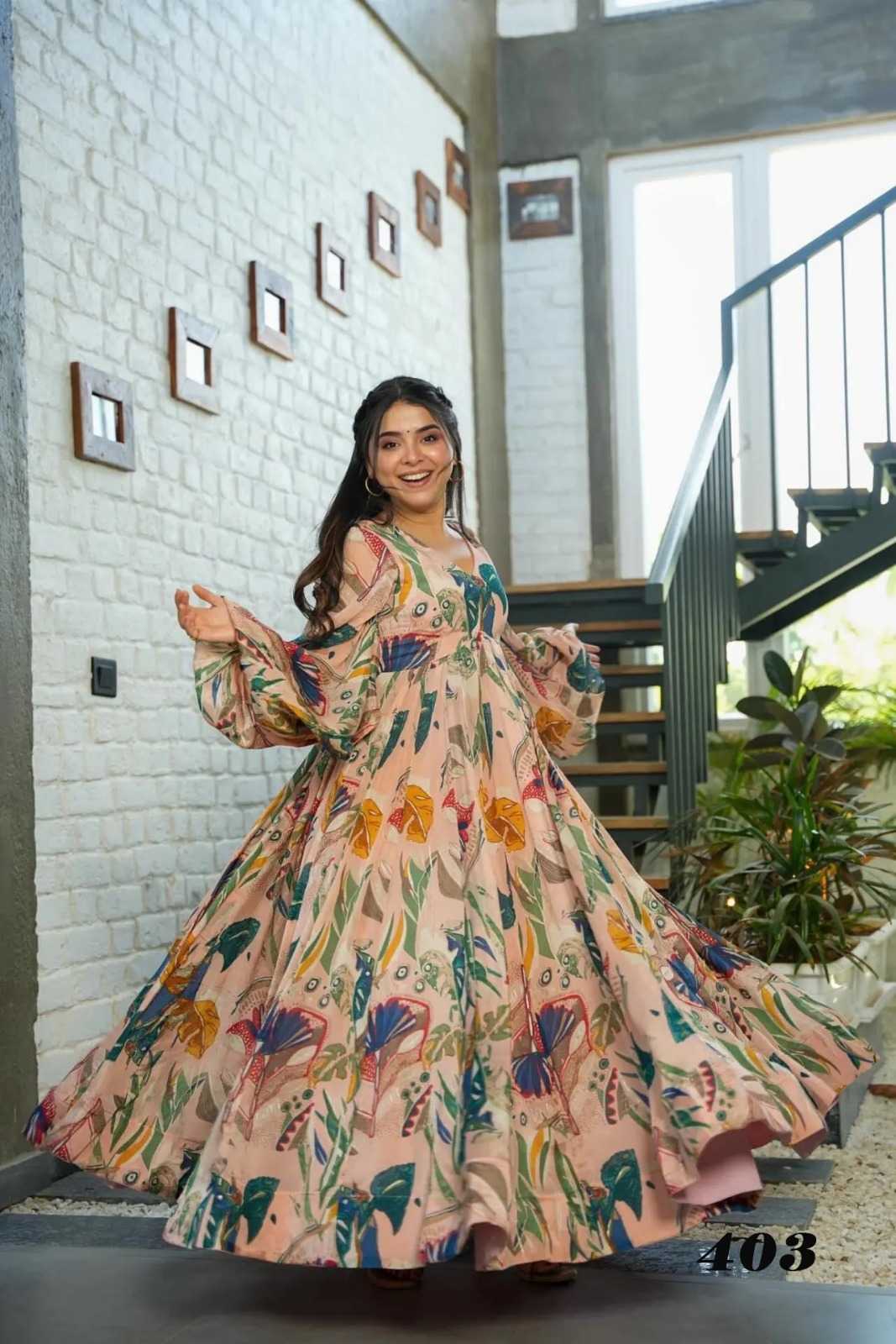 pr clora vol 4 big size readymade function wear gown set collection