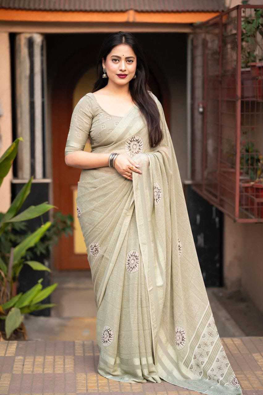 pr kc 4006 pretty look georgette light dusty color printed saree 