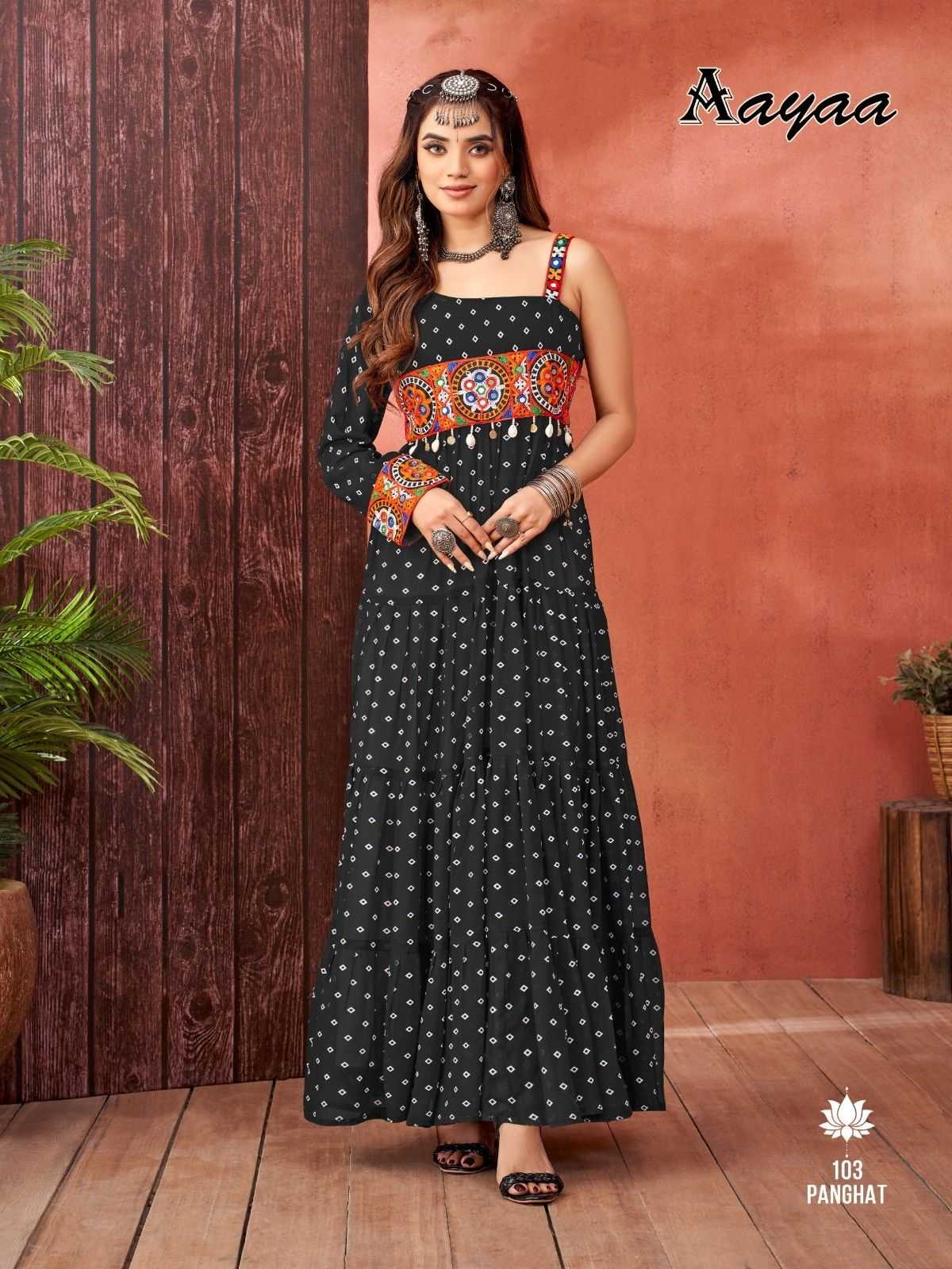 pr panghat vol 1 georgette navratri special readymade big size gown 