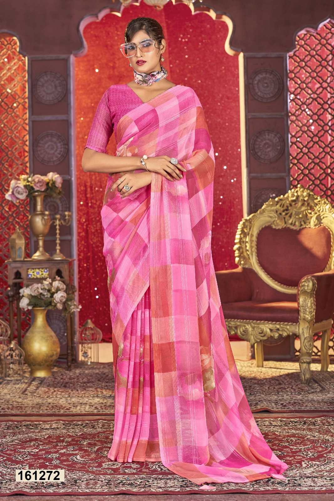 reeti vol 3 by vallabhi prints comfortable georgette saree for women