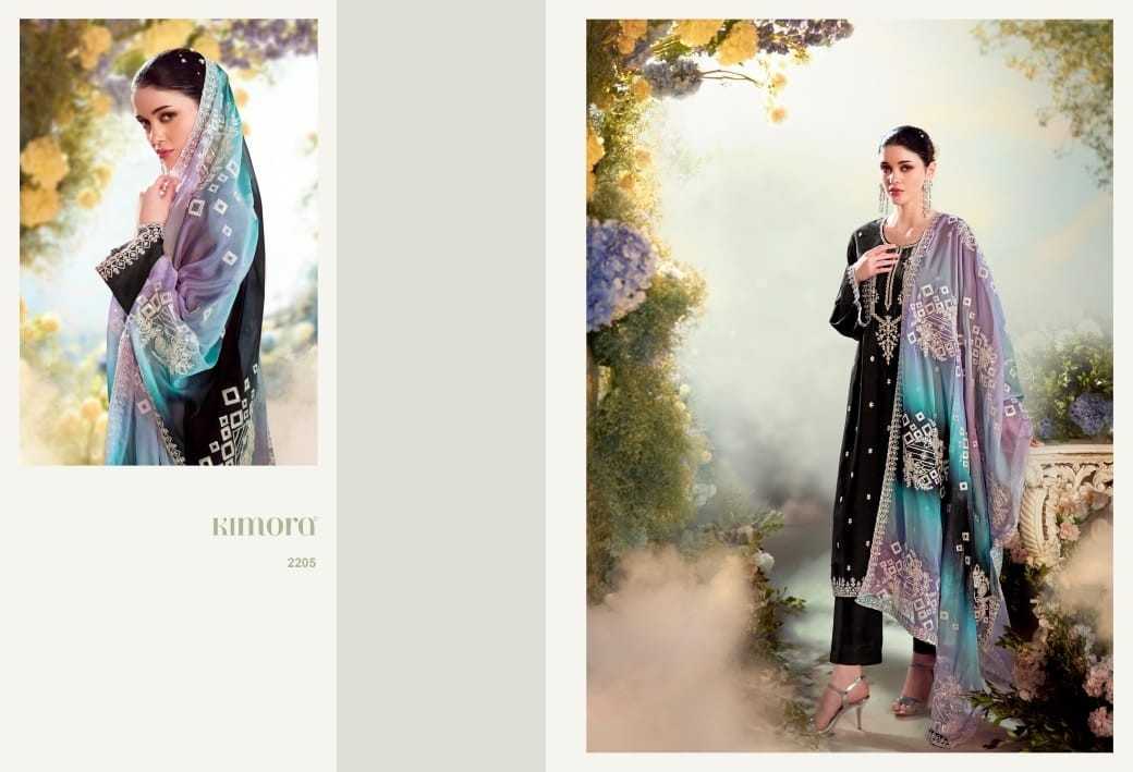 kimora dastoor vol 50 2201-2206 modal silk designer readymade big size 3pcs dress