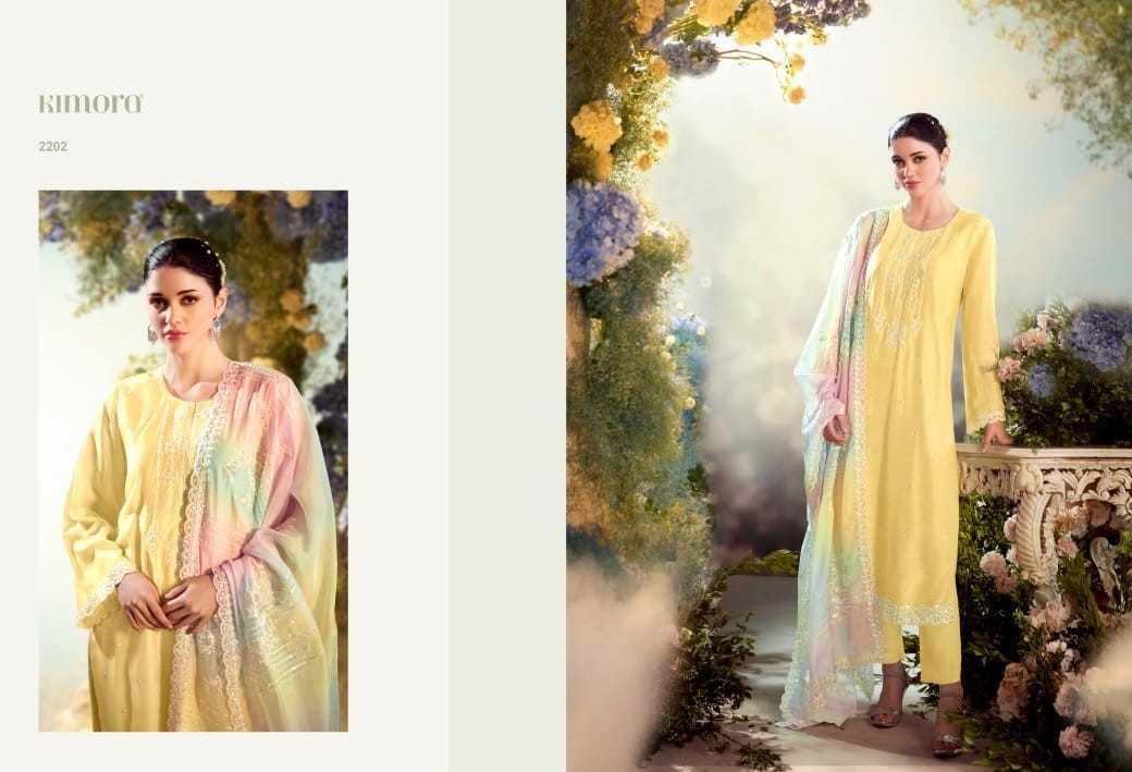 kimora dastoor vol 50 2201-2206 modal silk designer readymade big size 3pcs dress