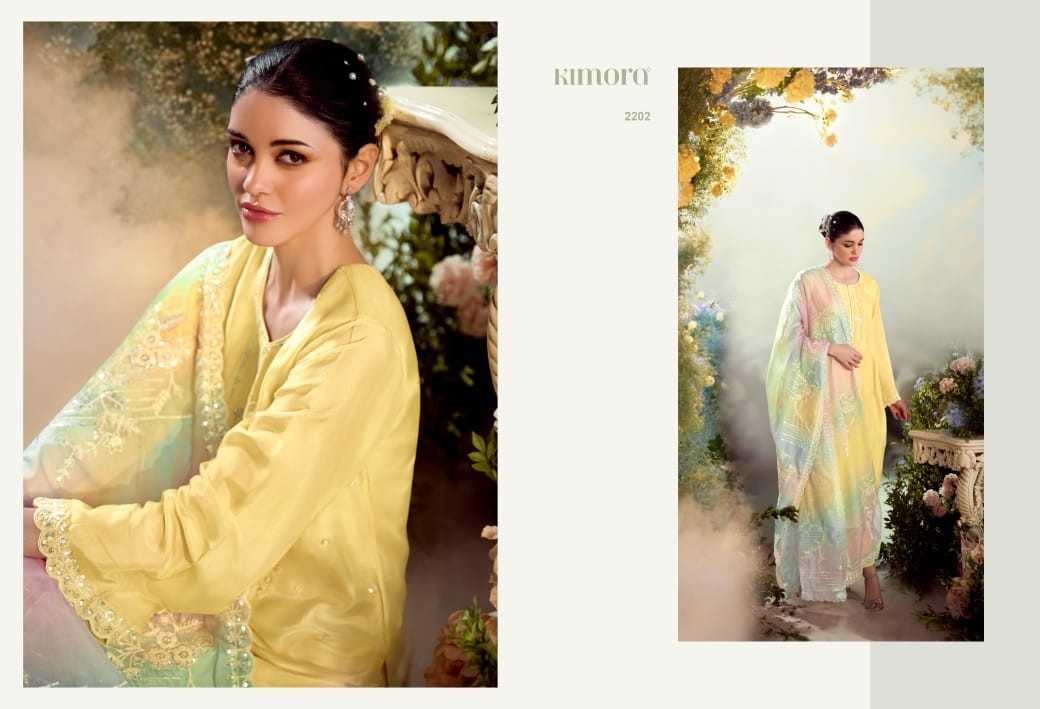 kimora dastoor vol 50 2201-2206 modal silk designer readymade big size 3pcs dress