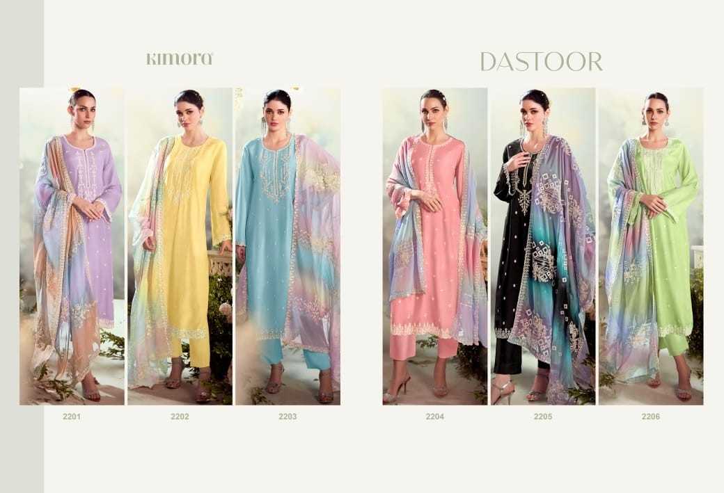 kimora dastoor vol 50 2201-2206 modal silk designer readymade big size 3pcs dress