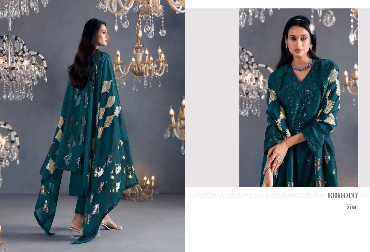 kimora hazel vol 46 2161-2168 russain silk traditional wear readymade plus size dress