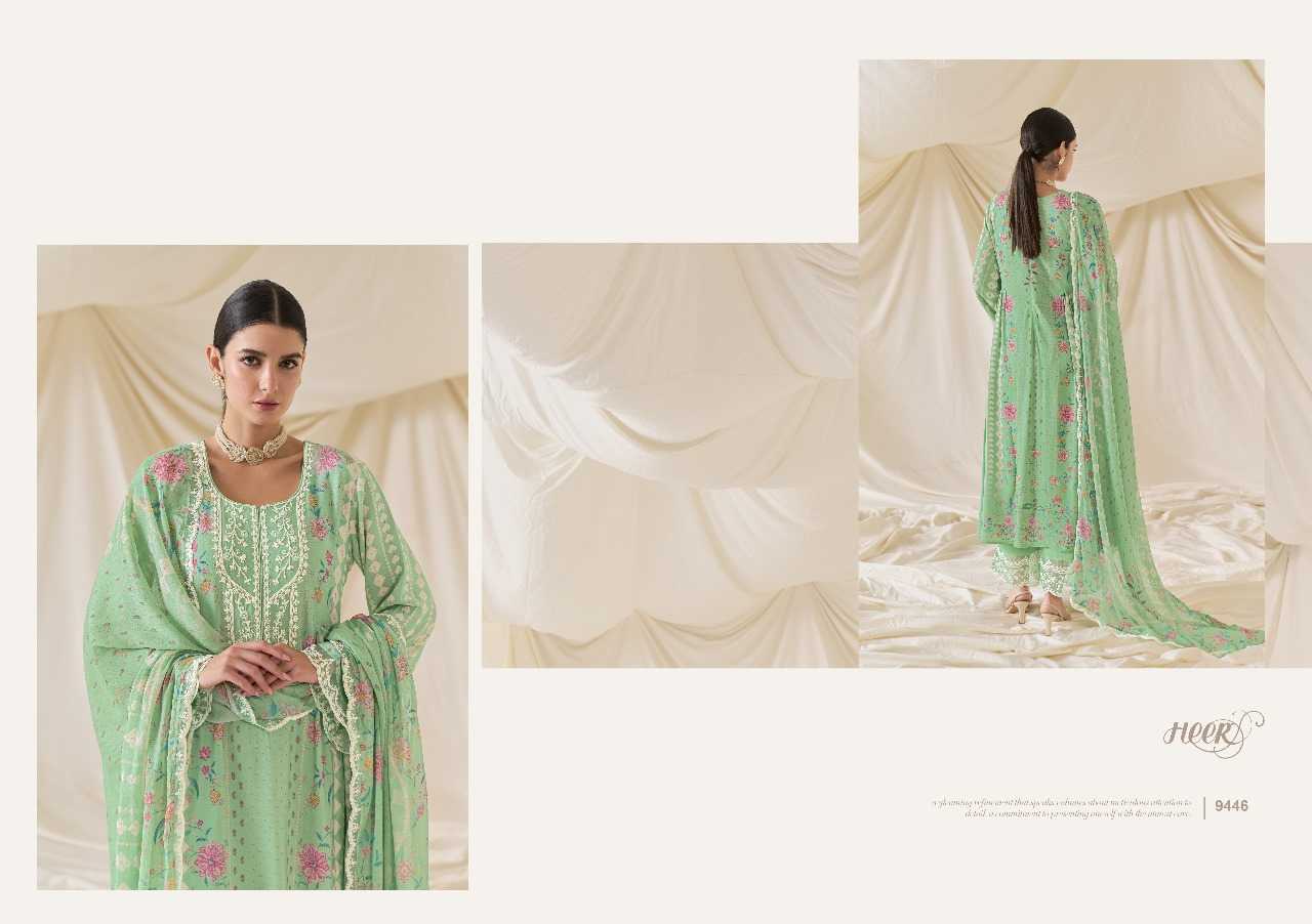 kimora mohabbat 9441-9446 embroidery muslin full stitch big size pakistani salwar suit 