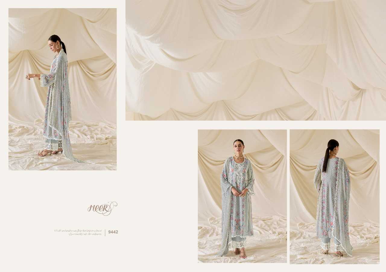 kimora mohabbat 9441-9446 embroidery muslin full stitch big size pakistani salwar suit 