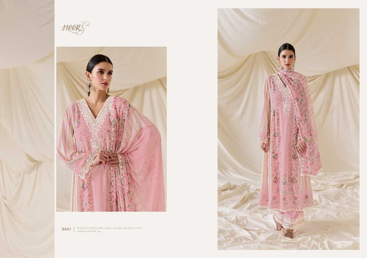 kimora mohabbat 9441-9446 embroidery muslin full stitch big size pakistani salwar suit 