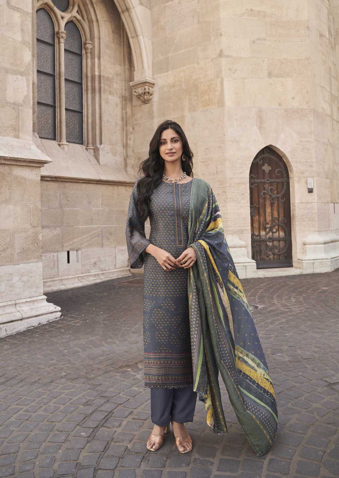 the hermitage roz meher karachi prints readymade pakistani style salwar suit 