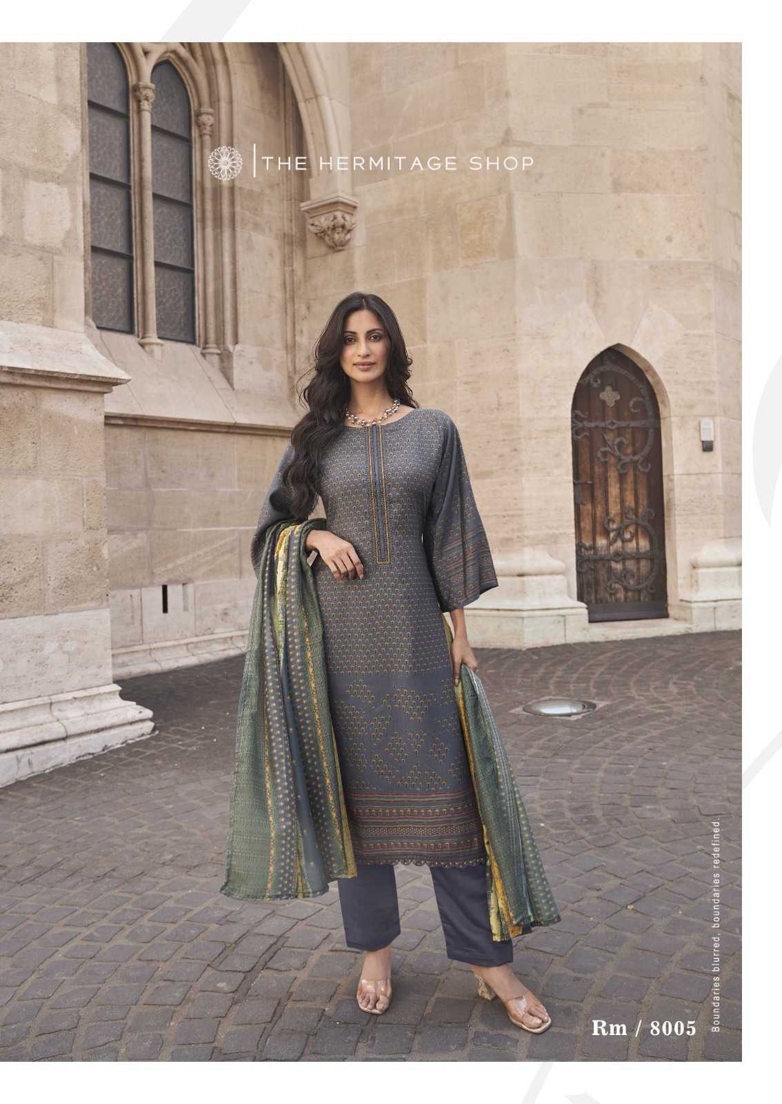 the hermitage roz meher karachi prints readymade pakistani style salwar suit 