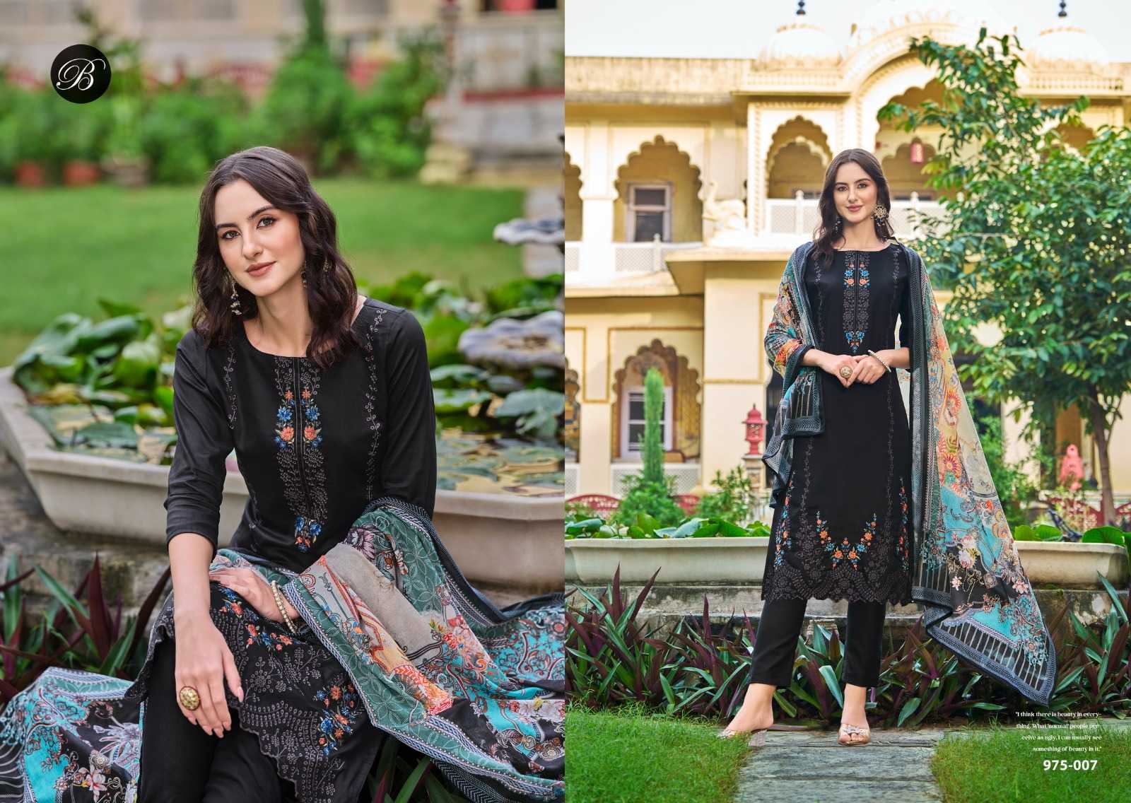 belliza designer zarqash amazing work full stitch big size pakistani suit 