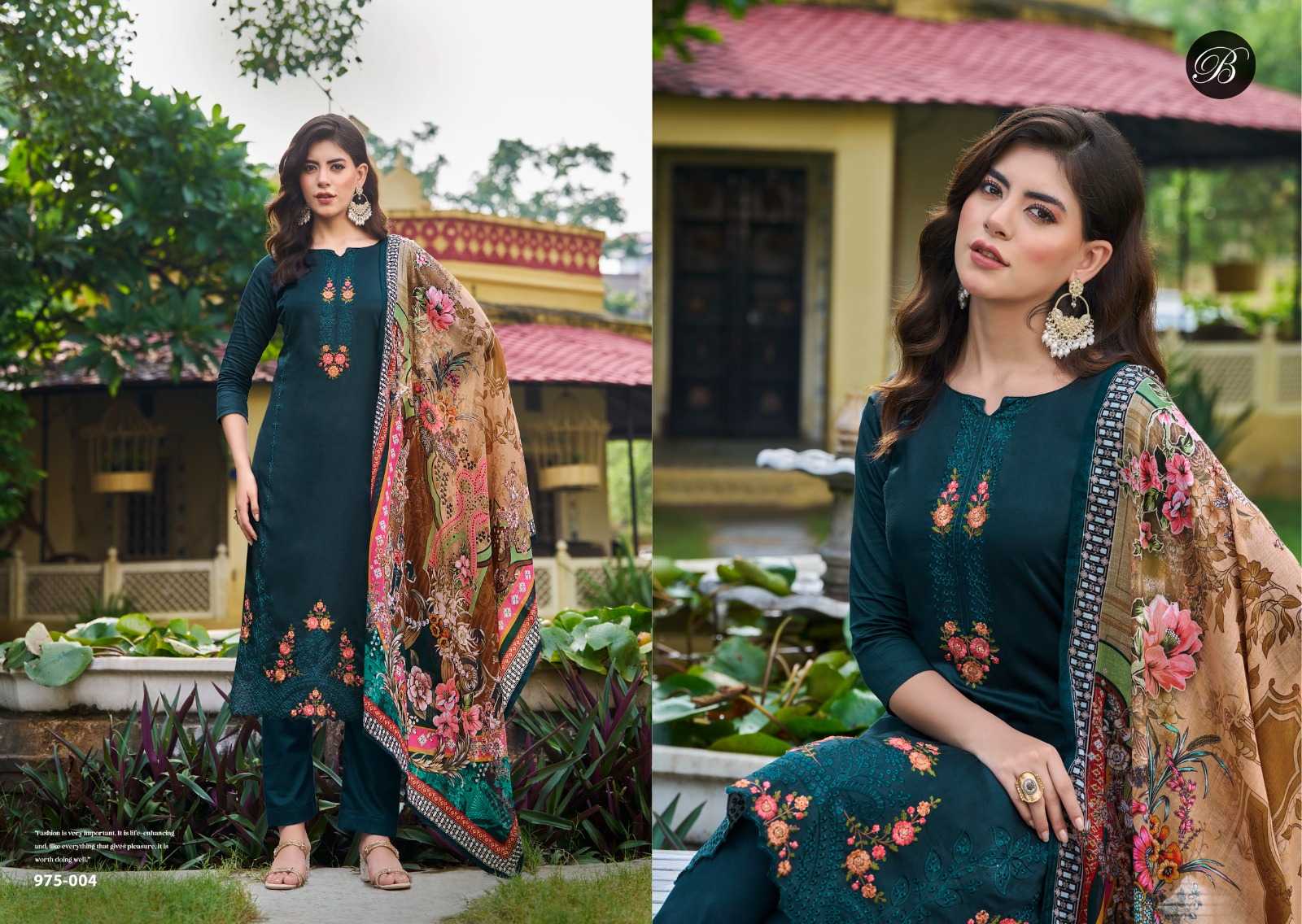 belliza designer zarqash amazing work full stitch big size pakistani suit 