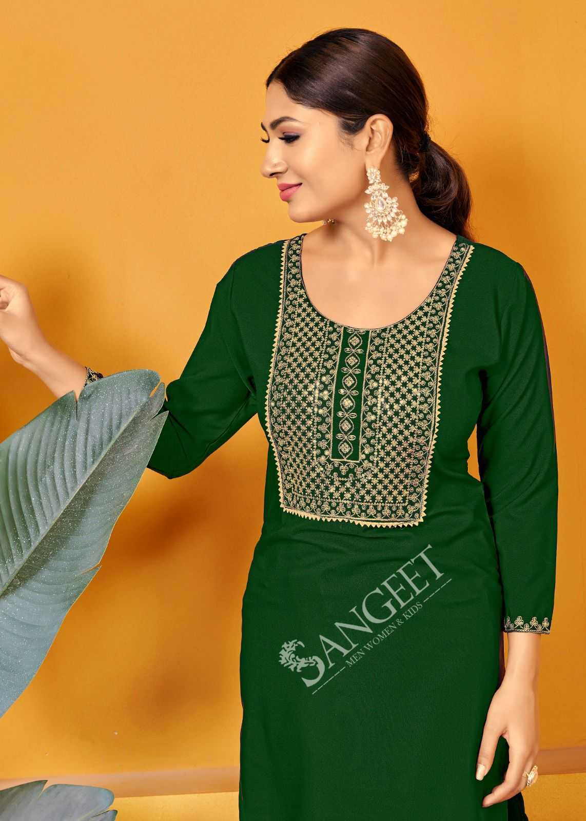 pr popcorn vol 1 malai rayon amazing work full stitch plus size kurtis 