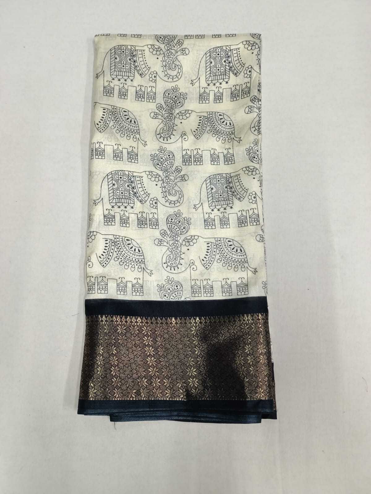 pr soft silk daily wear 8 color matching saree with blouse 