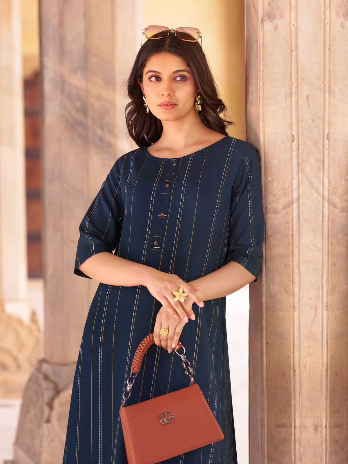 zoori akshara vol 28 rayon print readymade daily wear big size long kurtis 